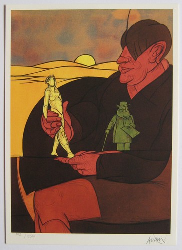 Adami valerio lithographie - adami,