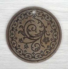 MEDAGLIONE ANTICO PER COLLANA - IN METALLO - 7 CM