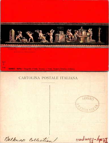 Pompei casa dei - pompei, vettii