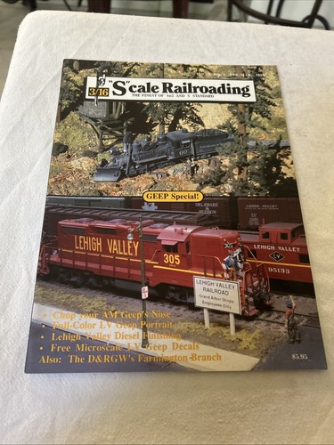 Scale railroading magazine - scale,