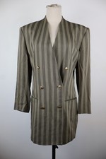 LAURA BIAGIOTTI GIACCA BLAZER DONNA TG 42 WOMAN VINTAGE JACKET LANA NYLON