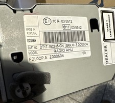 DT1T-18C815-GN SISTEMA AUDIO PER FORD Radio AHU con CD