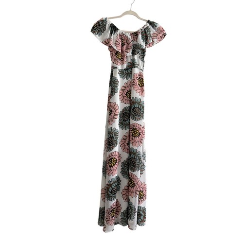 Maxi abito donna - , floreale