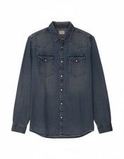 Camicia uomo denim slim fit