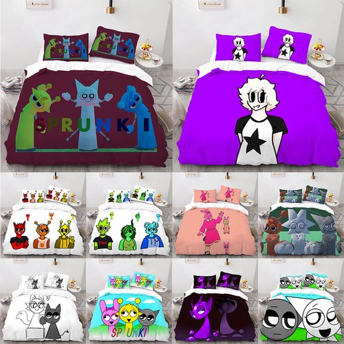 Sprunki set lenzuola stampa - set,