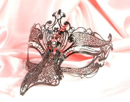 Maschera veneziana metallo - veneziana,