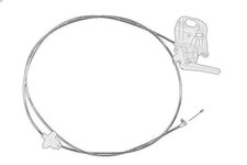OE bonnet cable Peugeot