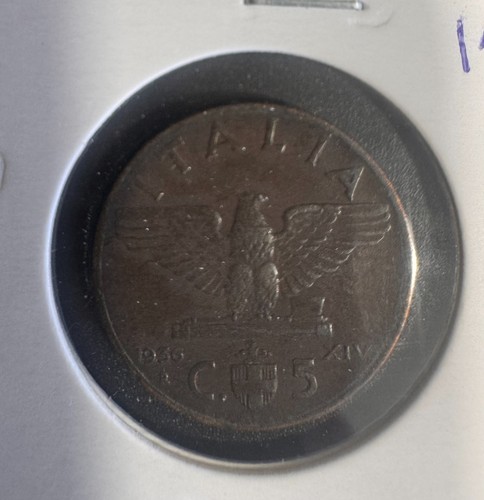 Italia regno centesimi 1936 - 5,