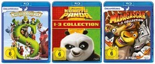 Shrek 1-4 + Kung Fu Panda 1-3