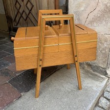 Scatola da cucito legno anni