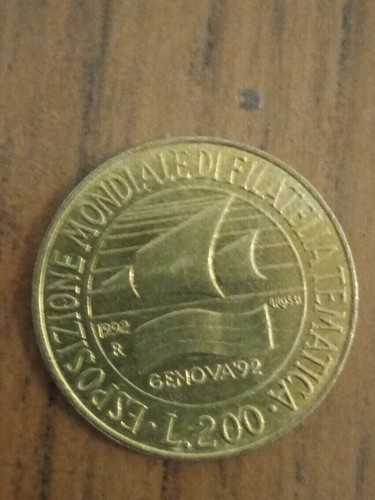 200 lire italia 1992 - 200,