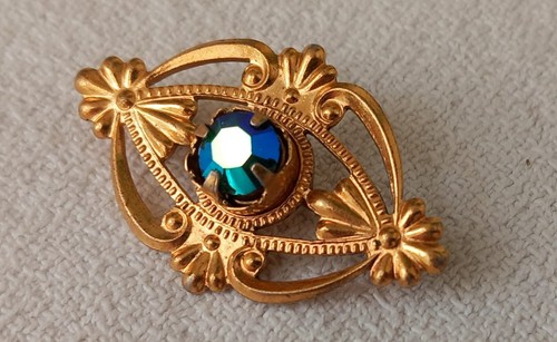 Spilla vintage dorata - spilla, con