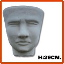 Vaso in cemento pietra fioriera da giardino esterno interno piante fiori faccia