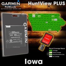 Garmin HuntView PLUS IOWA Map