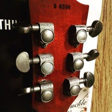 SET 6 SINTONIZZATORI ROTOMATICI RELIC GROVER INVECCHIATI, NICKEL, GIBSON Les Paul, 59 pezzi