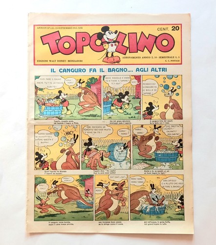 Topolino giornale 142 - topolino,
