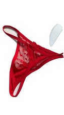 Perizoma da donna rosso sexy mutande tanga sexyshop intimo lingerie mutandine