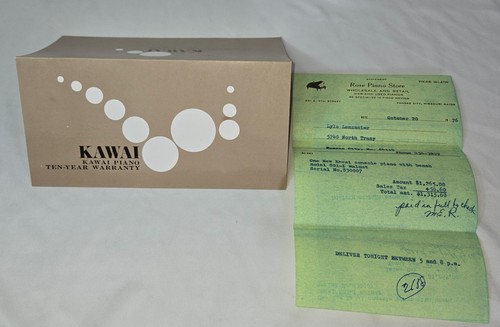 Kawai 801 console - 801-i, pianoforte
