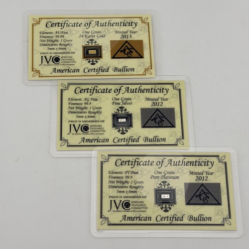 Acb gold silver platinum - gold,