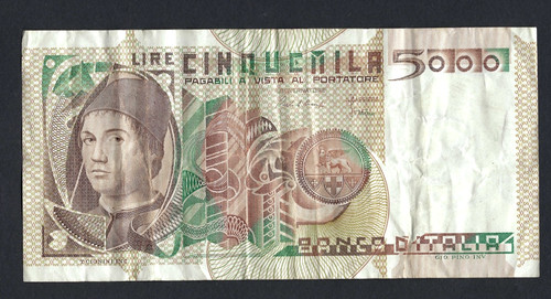 Repubblica italiana 5000 - repubblica, lire