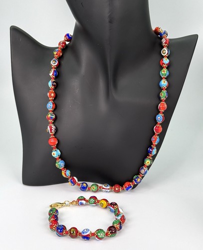 Collana vetro arte murano - collana,