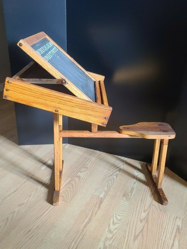 Sedia scrivania scuola legno