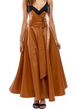 Maxi gonna lunga a ruota ampia