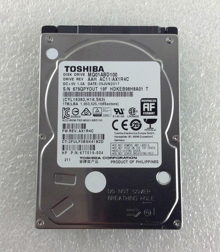 Toshiba mq01abd100 disco - toshiba,