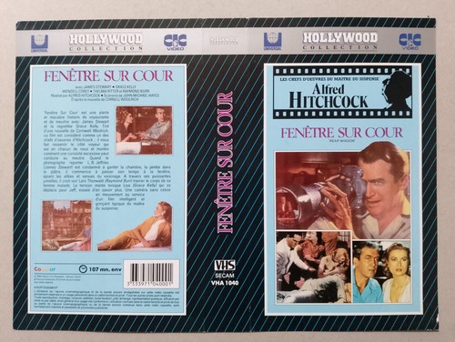 Jaquette vhs fenetre - vhs, sur