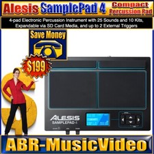 Alesis SamplePad 4 Pad percussioni compatte / 1 anno di garanzia di produzione