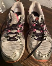 SCARPA DONNA ASICS BIANCA T2F6N BIANCA UK 7.5 - CON RICHIAMI ROSA