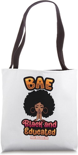 Borsa tote nera - ed, educata