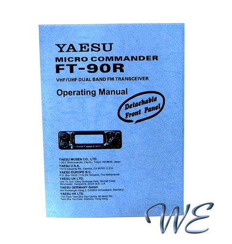 Nuovo yaesu 90r manuale - nuovo, di
