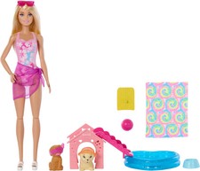 Barbie Cucciolo Piscina Festa