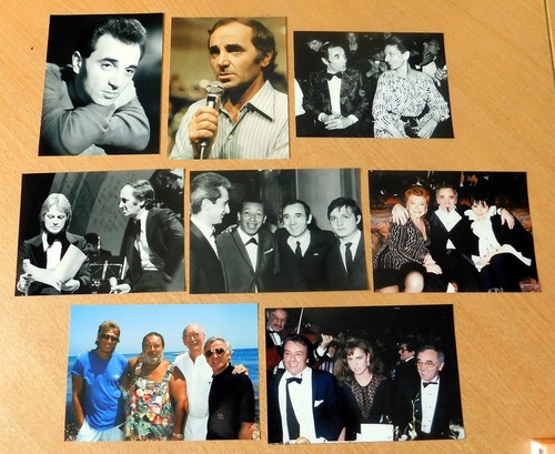 Lot photos charles aznavour - photos,