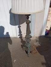 Antico Grande Candelabro In Bronzo