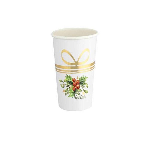 Bicchieri natalizi bianco - bicchieri,