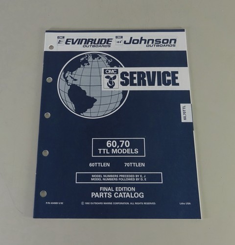 Catalogo parti omc johnson - parti, /