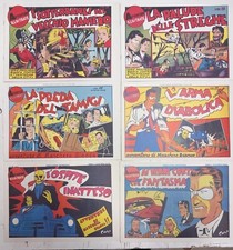 AVVENTURE ILLUSTRATE 25/36 SEQUENZA FINALE - ED. ESPERIA 1945  ANASTATICA