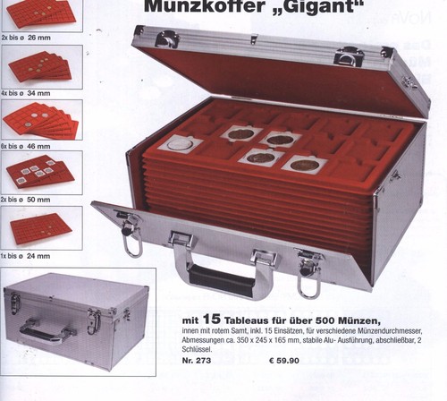 Safe 273 cofanetto per monete - cofanetto,