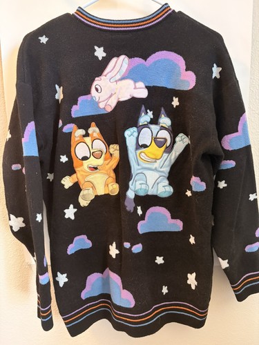 Bluey sleepy time cardigan - time,
