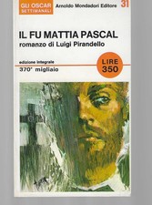 Mattia pascal romanzo di - fu,