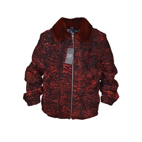 Bomber uomo bordeaux persiano