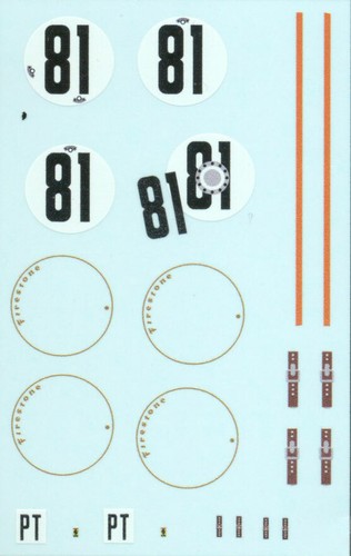 Decal ferrari 275p - decal,