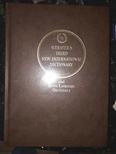 WEBSTER'S THIRD NEW
