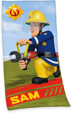 SAM IL POMPIERE Telo Doccia