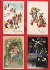 BUON NATALE - AUGURALE LOTTO 20 CARTOLINE FP VIAGGIATE-b- vedi foro e descr.