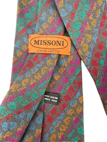 Cravatta vintage missoni 100 - cravatta, 100%