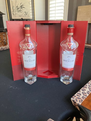 The macallan empty - macallan, bottle,