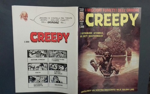 Creepy numero edizioni - creepy,